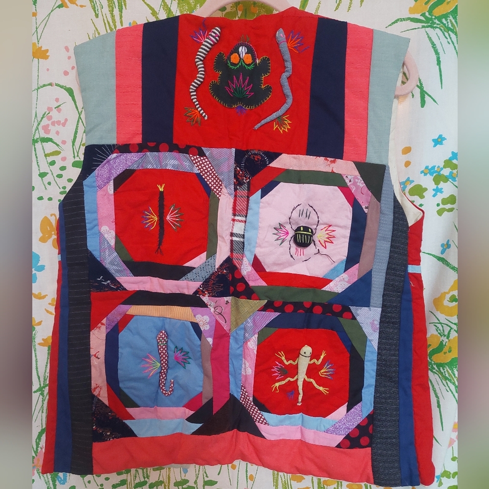 Vintage Chinese Good Luck Vest
